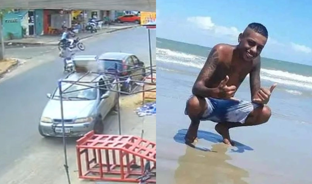 Vídeo mostra momento que jovem é baleado na zona Leste de Teresina