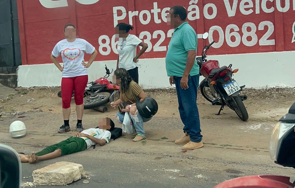 Acidente na zona Leste de Teresina