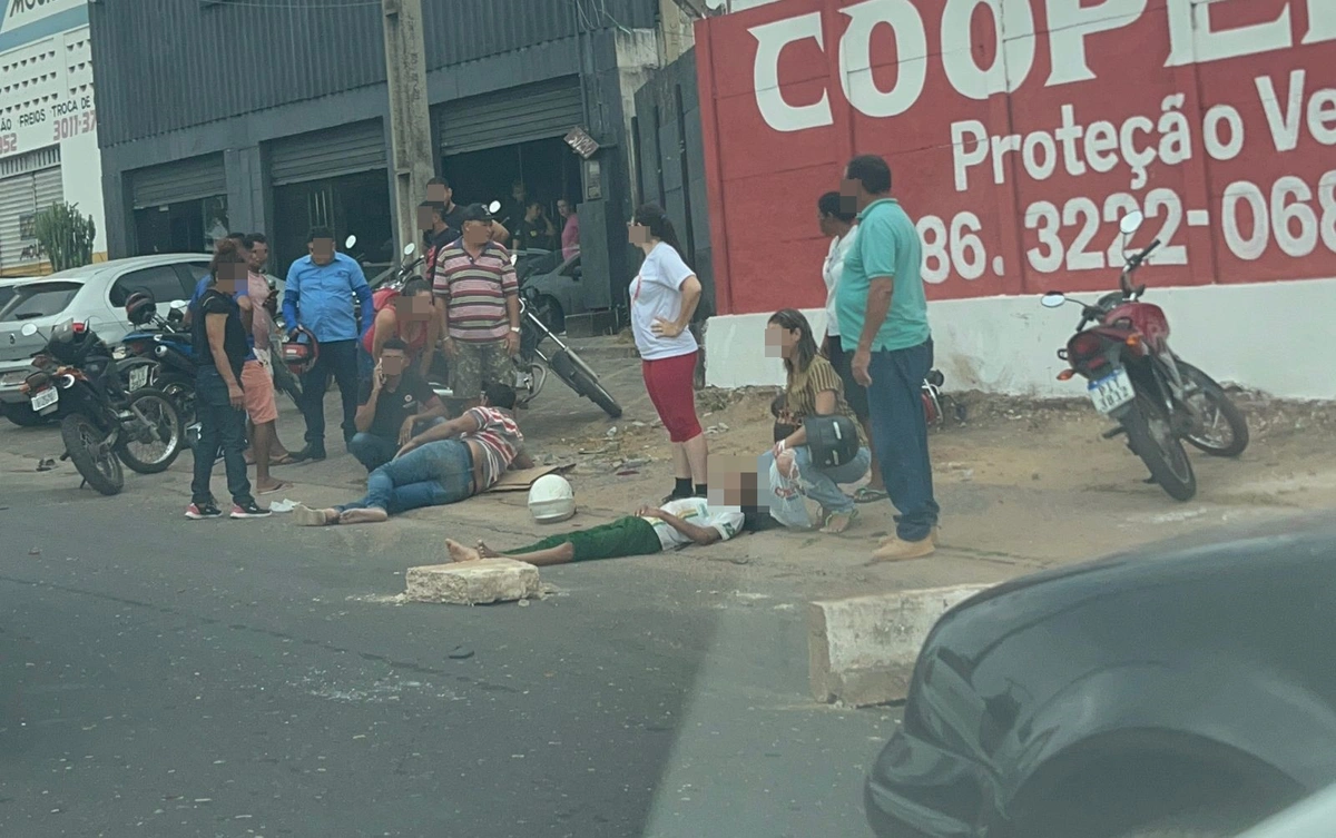 Acidente na zona Leste de Teresina