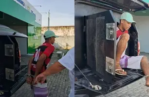 Acusado de assaltar e levar tudo de professora é preso em Parnaíba (Foto: Reprodução)