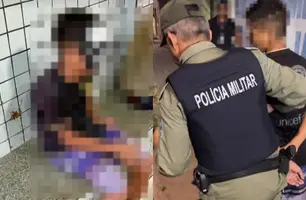 Adolescente que ameaçou cabo Jairo com arma é apreendido em Teresina (Foto: Divulgação)