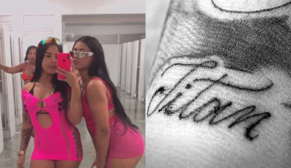 Amiga de Samynha que sobreviveu a ataque nega furto de objetos e faz tatuagem