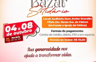 ASA participa de Bazar Solidário com a venda de produtos doados pela Receita (Foto: Reprodução)