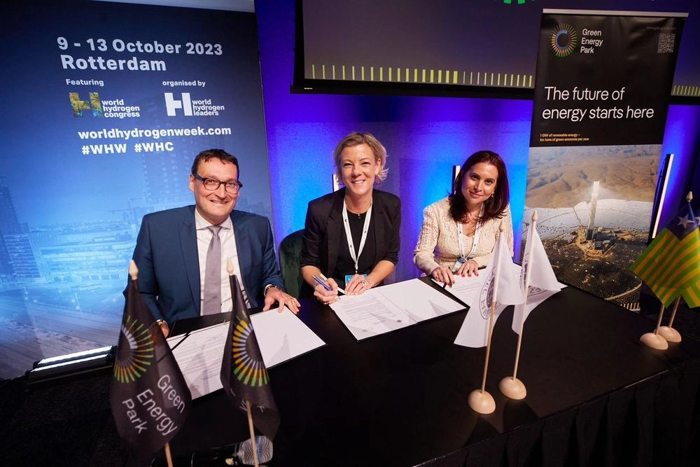 Assinatura do acordo