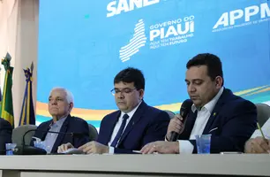 Ato de apresentação do Novo Marco do Saneamento Básico do Piauí na APPM (Foto: Stefanny Sales / Conecta Piauí)