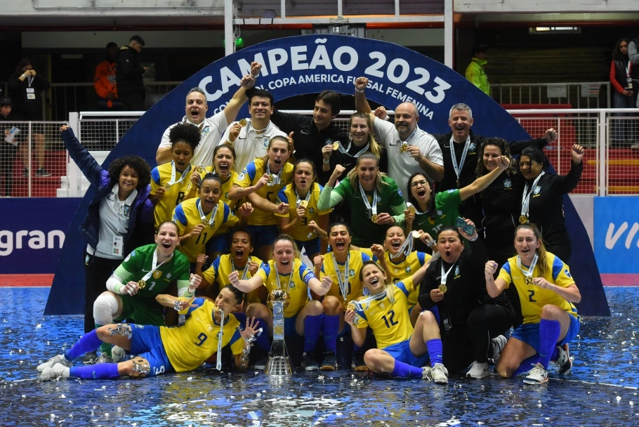 Brasil é heptacampeão da Copa América de Futsal Feminino