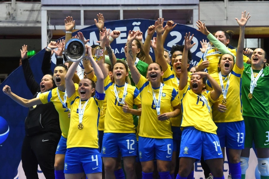 Brasil é heptacampeão da Copa América de Futsal Feminino
