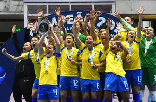 Brasil é heptacampeão da Copa América de Futsal Feminino (Foto: CONMEBOL)