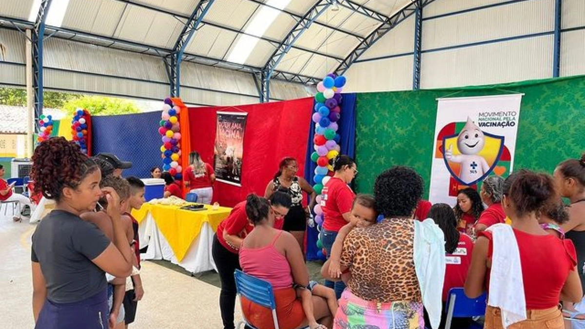 Campanha de Multivacinação para jovens em Palmeirais