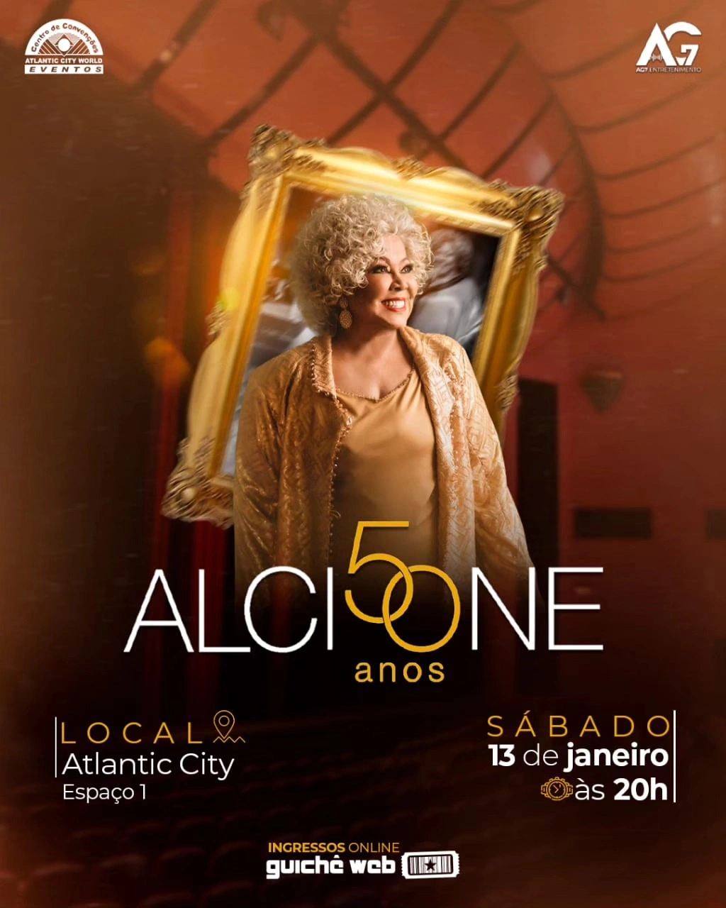 Cantora Alcione vem a Teresina no dia 13 de janeiro