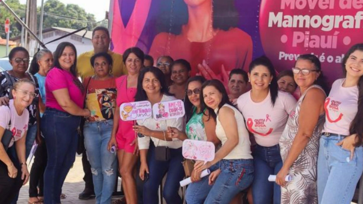 Carreta da Mamografia em Manoel Emídio