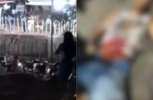 Criança fica ferida durante tiroteio em parque de vaquejada no Piauí (Foto: Reprodução)