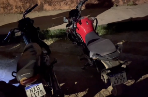 Criminoso é baleado durante confronto com a PM em Teresina; motos são apreendidas (Foto: Reprodução)