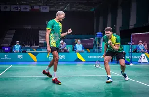 Davi Silva e Fabrício Farias - Jogos Pan-Americanos de Santiago (Foto: Wander Roberto / COB)