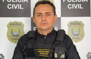 Delegado Charles Pessoa (Foto: Tiago Moura/ Conecta Piauí)