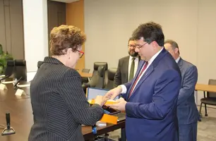 Dilma Rousseff e Rafael Fonteles (Foto: Governo do Piauí)