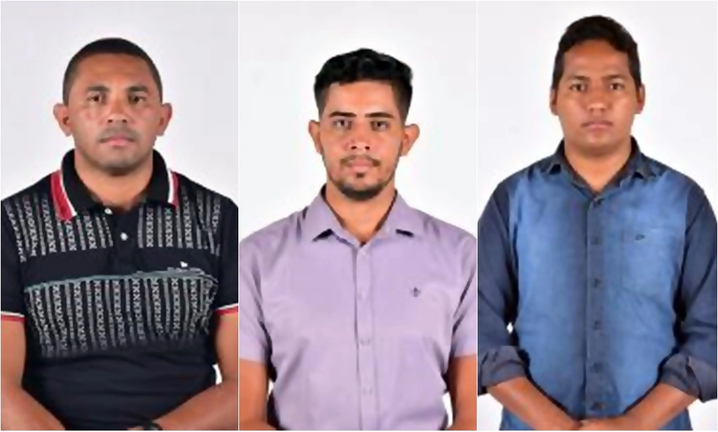 Djaime de Marçalina, Leandro Ribeiro e Talison  Carvalho