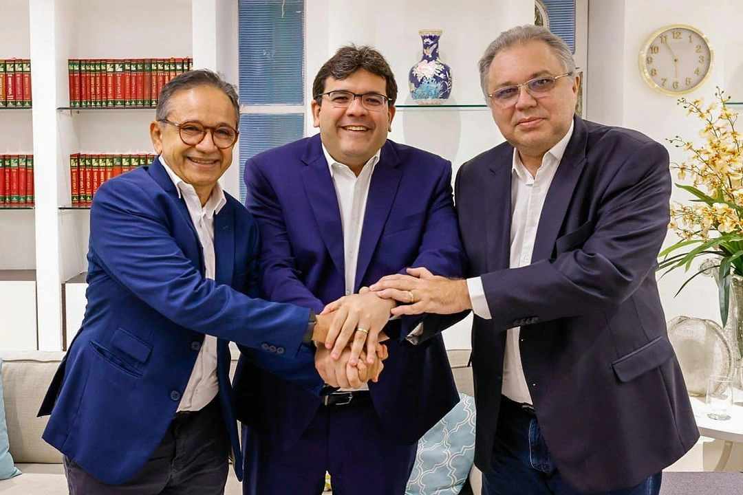 Dr. Hélio, Rafael Fonteles e Florentino Neto