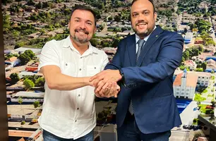 Fábio Novo e Ziza Carvalho (Foto: Reprodução)