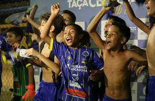 Festa da AABB, classificada para a final da Taça Clube sub-11 de futebol (Foto: Reprodução/Pablo Cavalcante)