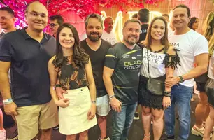 Firmino Paulo, Marcelo Nolleto, Fábio Novo e Elzuila Calisto (Foto: Reprodução)