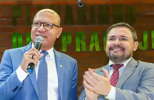 Franzé Silva e Fábio Novo (Foto: João Albert/Ascom)