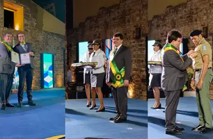 Governador Rafael Fonteles participa de solenidade da medalha do Mérito Renascença (Foto: Renato Carlos / Conecta Piauí)