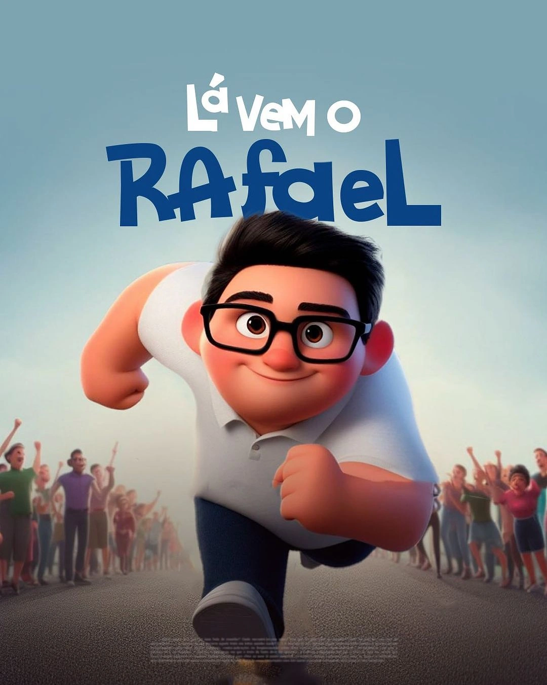 Governador Rafael Fonteles (PT) como personagem da Disney Pixar