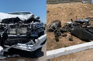 Grave acidente em Parnaíba (Foto: Renato Carlos / Conecta Piauí)