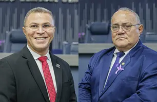 Gustavo de Carvalho e Antônio José Lira (Foto: Reprodução)