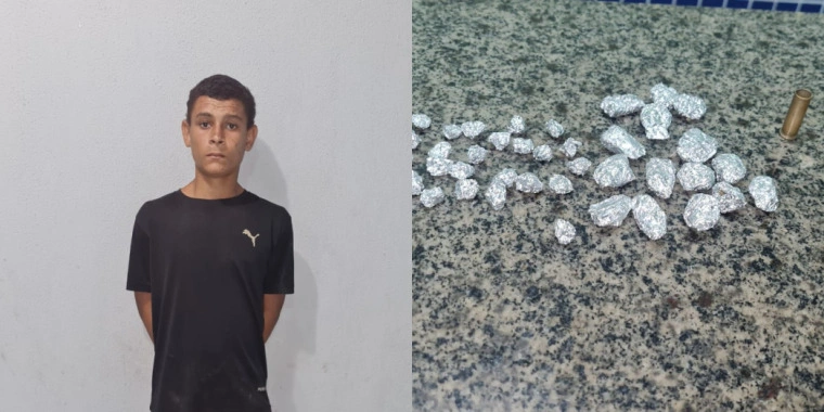 Homem acusado de tráfico de drogas é preso em Parnaíba