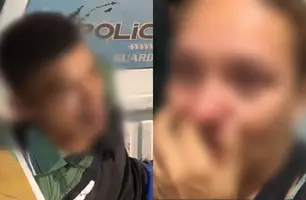 Homem agride esposa por estar bebendo com vizinhos (Foto: Reprodução)