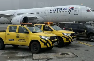 Homem faz 'brincadeira' sobre bomba em avião que ia para Teresina e PF interfere (Foto: Evandro Pádua)