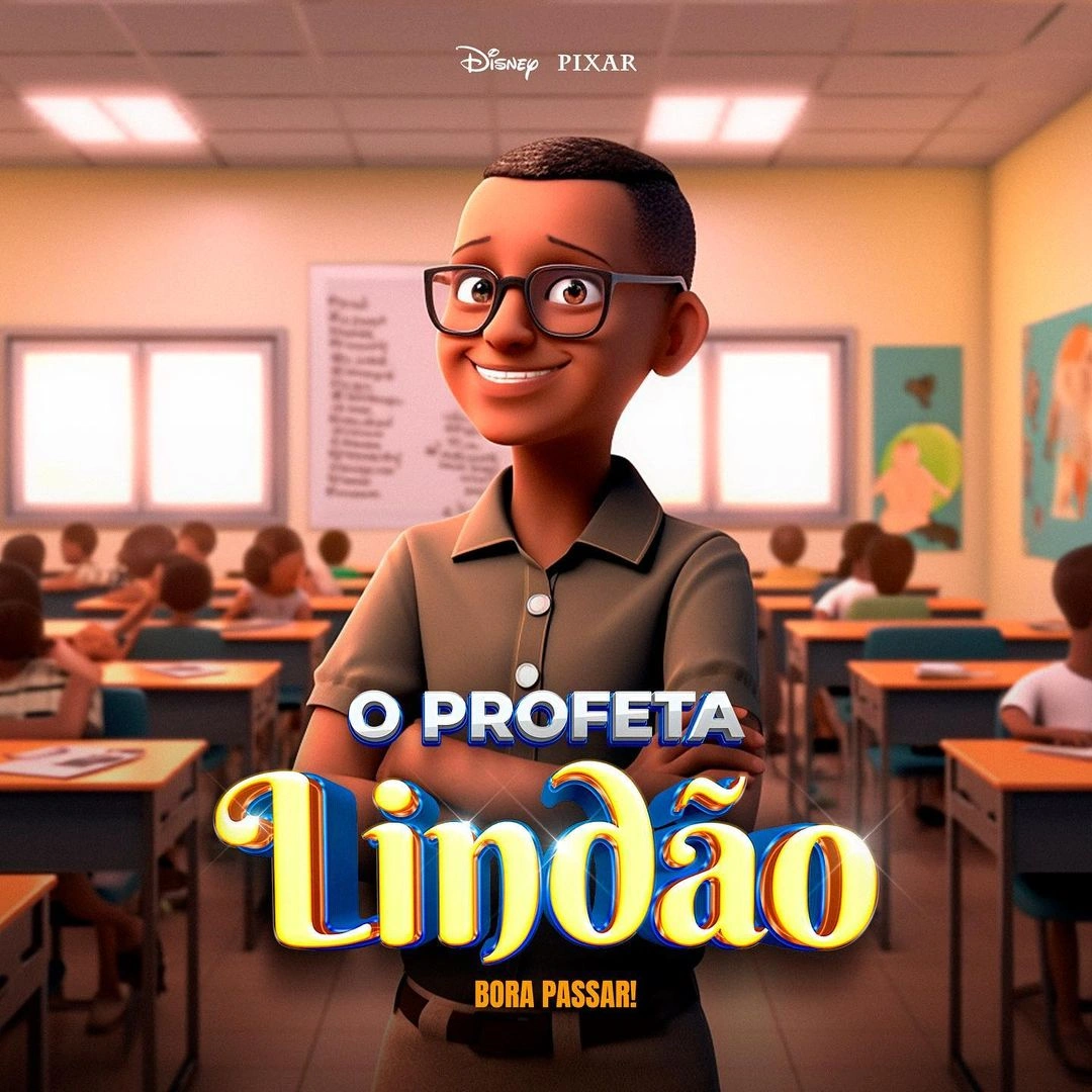 Ismael Silva como personagem da Disney Pixar