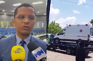 Ismael Silva fiscaliza Samu após denúncias de falta de pagamento de ambulâncias (Foto: Reprodução)