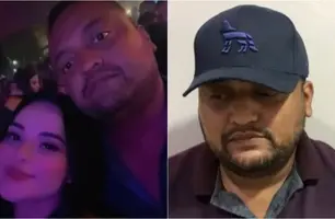 Kamila Carvalho e empresário (Foto: Reprodução)