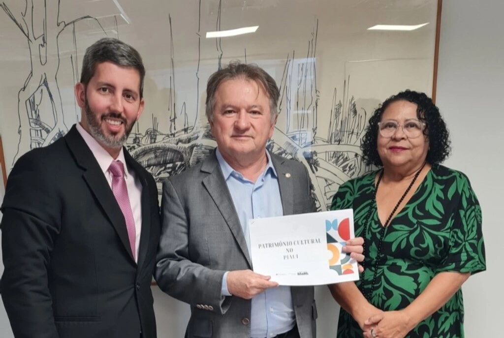 Leandro Grass, Merlong Solano e Teresinha Brandão