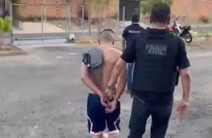 Líder de uma facção criminosa é preso na zona Norte de Teresina (Foto: Reprodução)