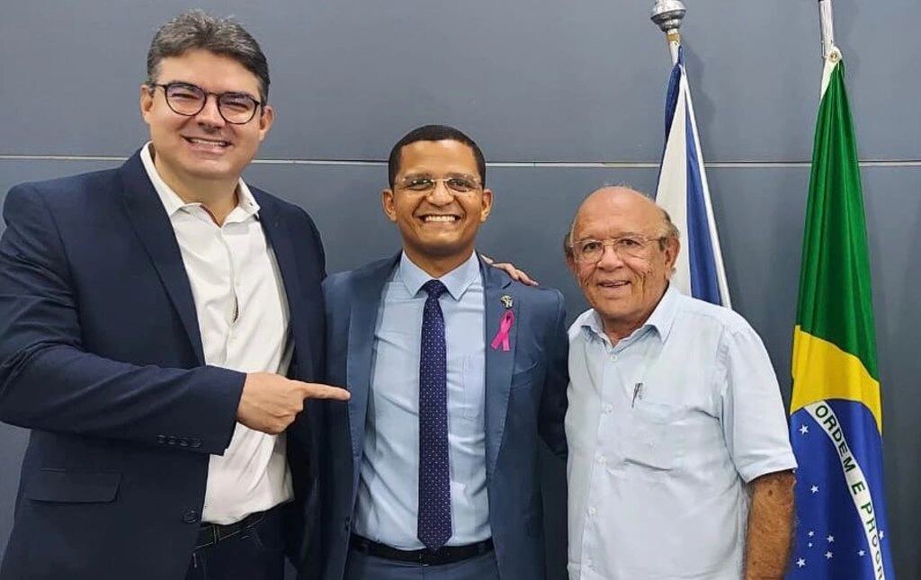 Luciano Nunes, Ismael Silva e Edson Melo