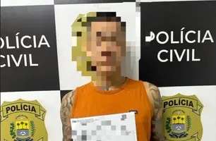Membro de facção suspeito de duplo homicídio é preso Teresina (Foto: Reprodução)