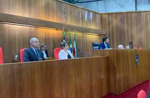 Mesa de honra (Foto: Eduardo Amorim/Conecta Piauí) Mesa de honra (Foto: Eduardo Amorim/Conecta Piauí)