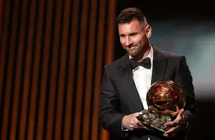 Messi ganha a Bola de Ouro 2023 de melhor jogador do mundo em 2022/23 (Foto: AFP)