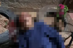 Mulher assassinada (Foto: Reprodução)