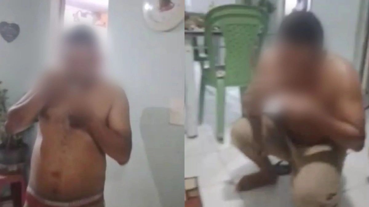 Mulher grava vídeo denunciando marido por se drogar na frente dos filhos no Piauí