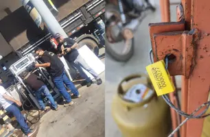 Nove postos de combustível são interditados por fraude no Piauí (Foto: Reprodução)