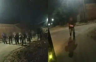 Ônibus não aguenta subir ladeira e passageiros tem que sair do veículo em Teresina (Foto: Reprodução)