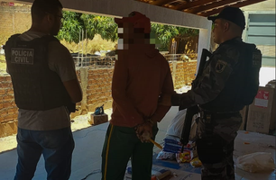 Polícia Civil cumpre mandado de prisão contra suspeito de tentativa de homicídio em Bom Jesus (Foto: Reprodução)