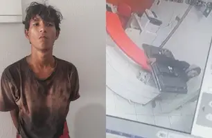 Polícia prende jovem suspeito de realizar diversos furtos em Teresina (Foto: Reprodução)