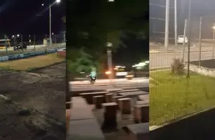 Rachas e acidentes dentro da UFPI são alvos de reclamações de moradores da região (Foto: Reprodução)