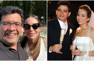Rafael e Isabel Fonteles comemoram 12 anos de casamento (Foto: Reprodução)